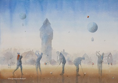 Giclee AMERYKANIE W GISZOWCU