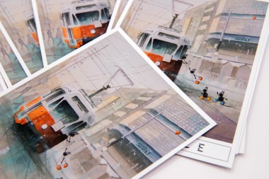 Kartka pocztowa KATOWICE - BANA I SKARBEK