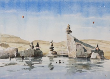 Giclee BEBOKI W HRUNALAUG