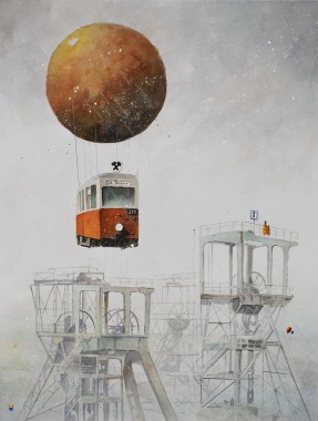 Giclee LUFTBANA NA SZYCHTA
