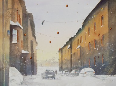 Giclee RÓG CZECHOWA I ODROWĄŻÓW