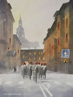 Giclee POBUDKA GÓRNICZA