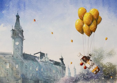 Giclee PEWNEGO RAZU W KRNOVIE