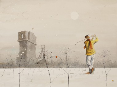 Giclee PARTYJKA GOLFA