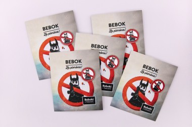 Przypinka BEBOK BARDZO ASERTYWNY