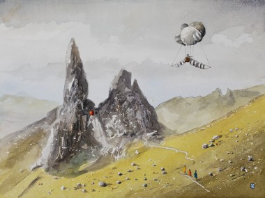 Giclee OLD MAN OF STORR