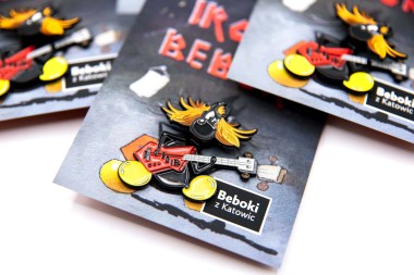 Przypinka IRON BEBOK